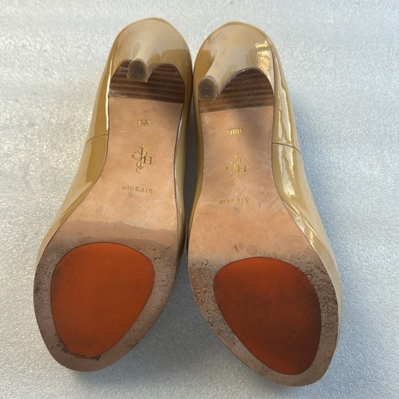 Cole Haan Nike Air Heels 10B Nude Pumps Platform - Picture 3 of 16